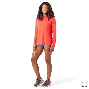 Smartwool Active Ultralite Long Sleeve, Carnival Red